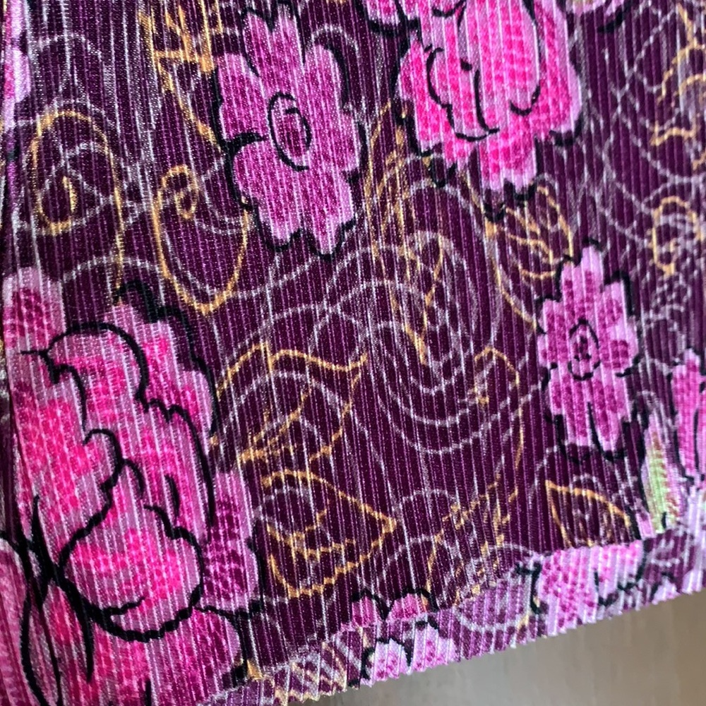🌸🌸VTG Ribbed polyester top🌸🌸 straight 2001. - Picture 4 of 4